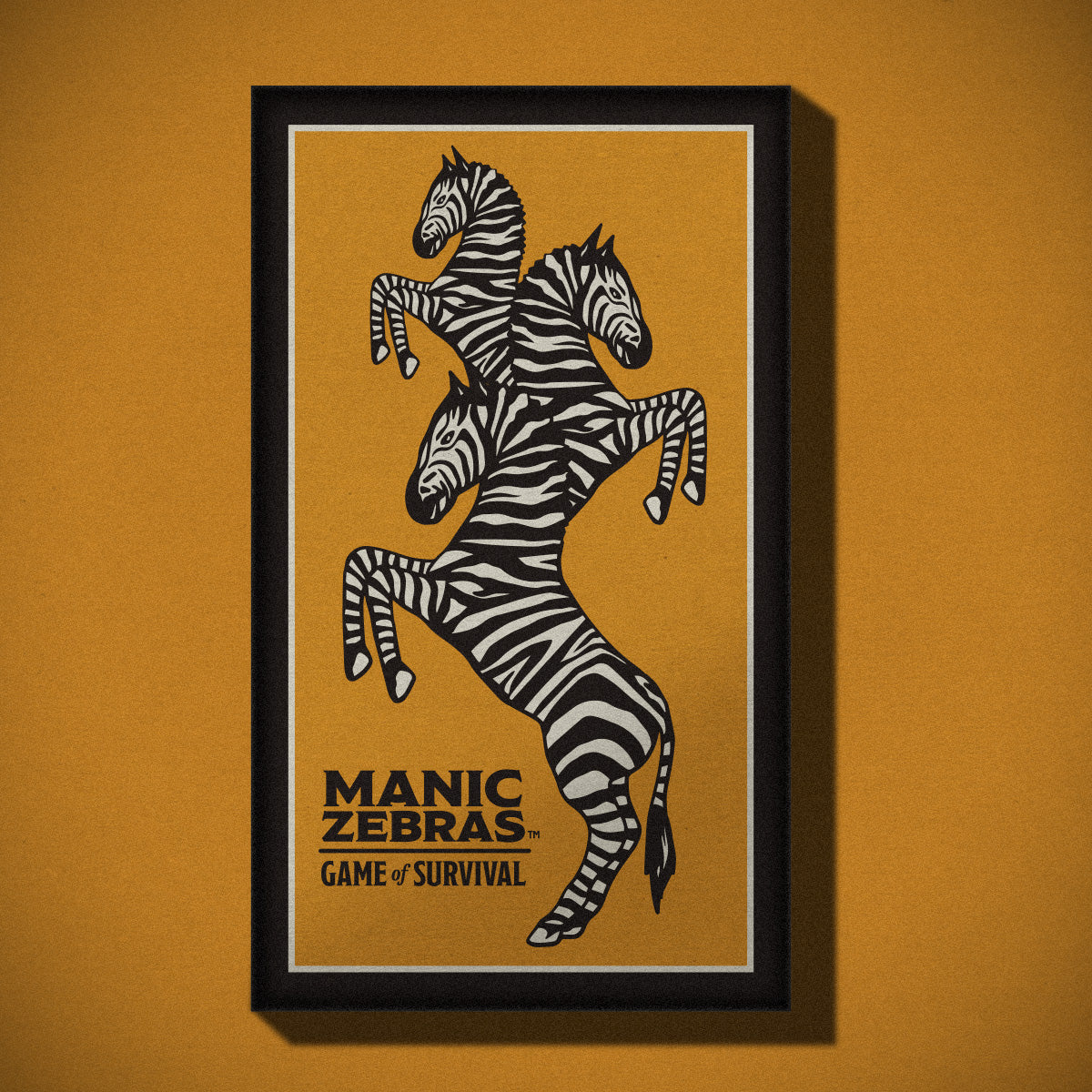 Manic Zebras  A Party Game for big and small groups. A game night must have. Best new game. Vintage card game.